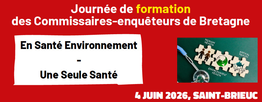 Journée de formation Santé environnement 4 Juin Saint Brieuc